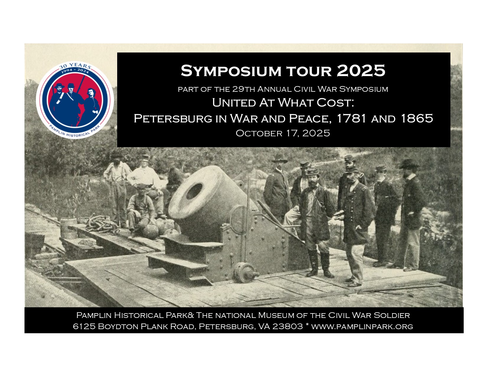 Symposium Tour: United At What Cost: Petersburg in War and Peace, 1781 and 1865